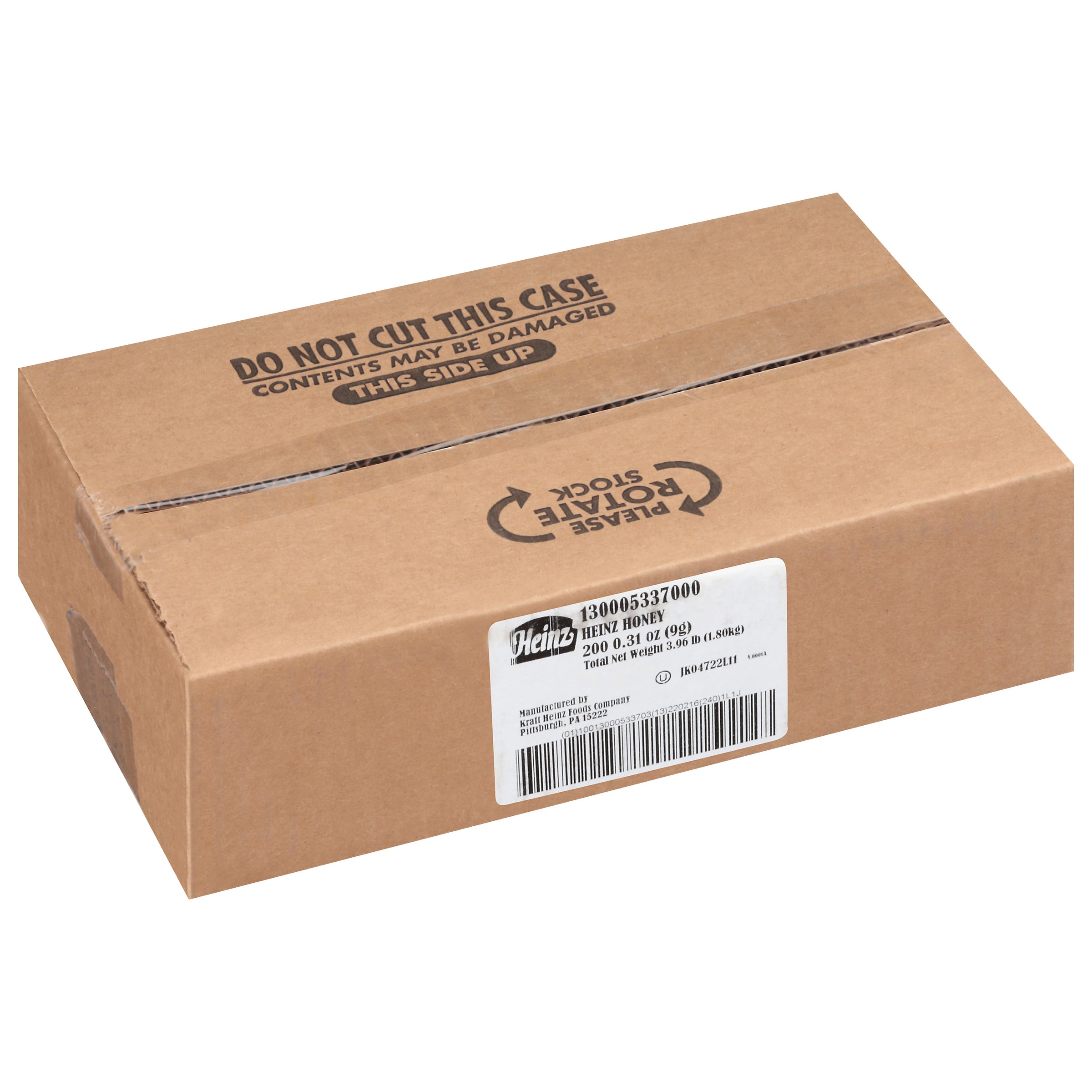 Heinz Honey Single Serve-3.96 lb.-1/Case MPN# 10013000533703