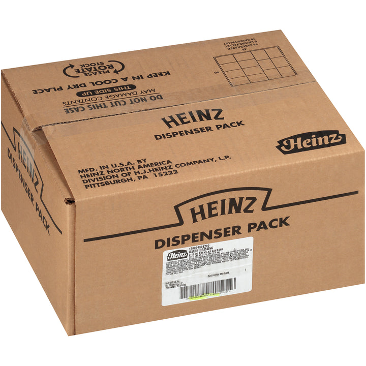 Heinz Ranch Dispenser Bag Dressing Bulk-1.5 Gallon-2/Case
