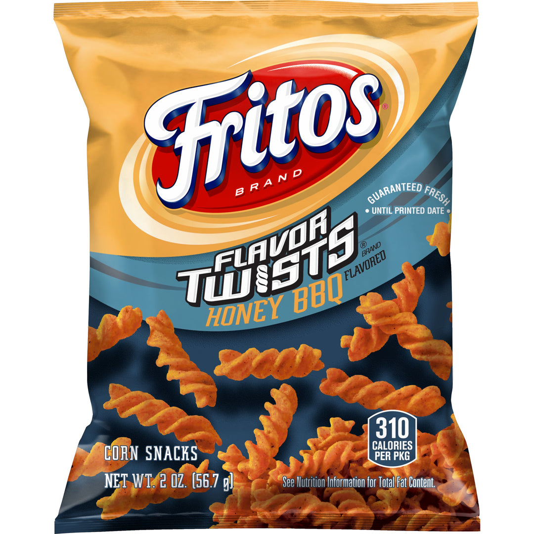 Fritos Honey Bbq Corn Chips-2 oz.-64/Case