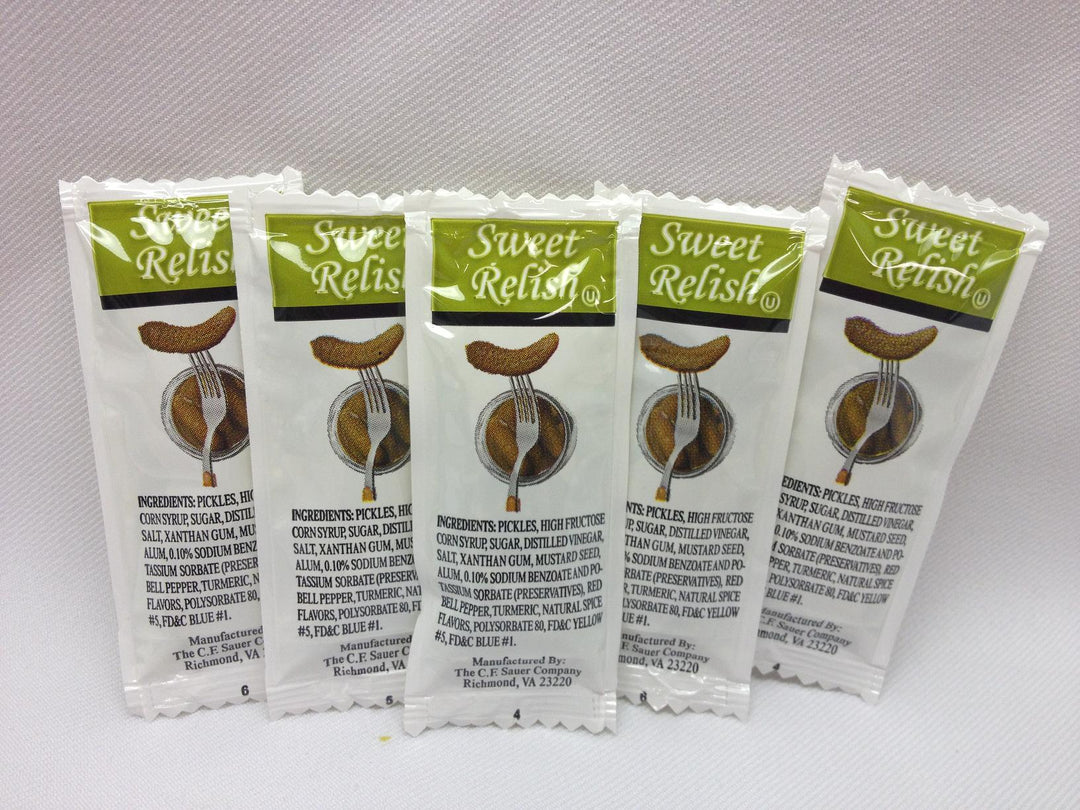 Sauer Sweet Relish Single Serve Packet-9 Gram-200/Case