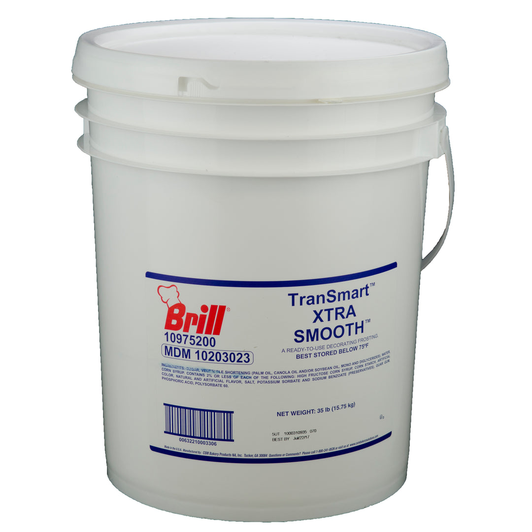 Brill Extra Smooth Pail Icing-35 lb.