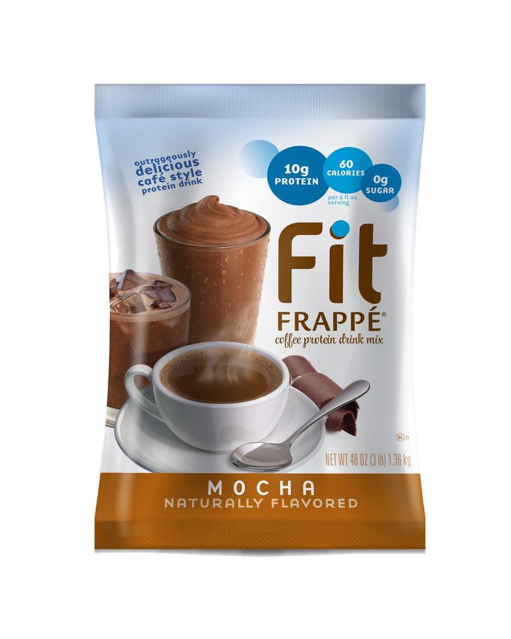 Big Train Fit Frappe Mocha Protein Drink Mix 1/3 Lb.