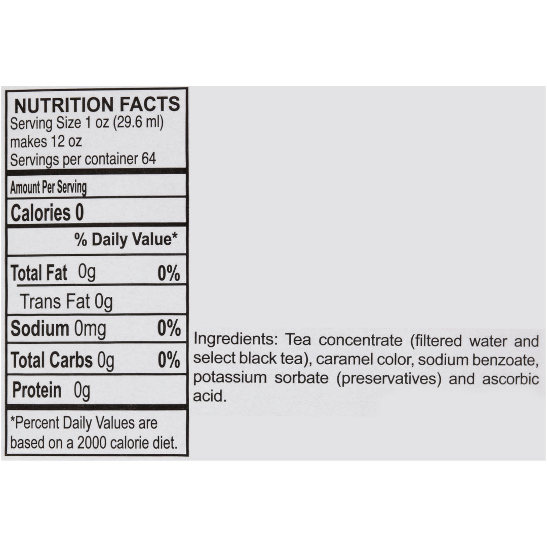 Luzianne Unsweetened Tea-64 oz.-1/Box-6/Case