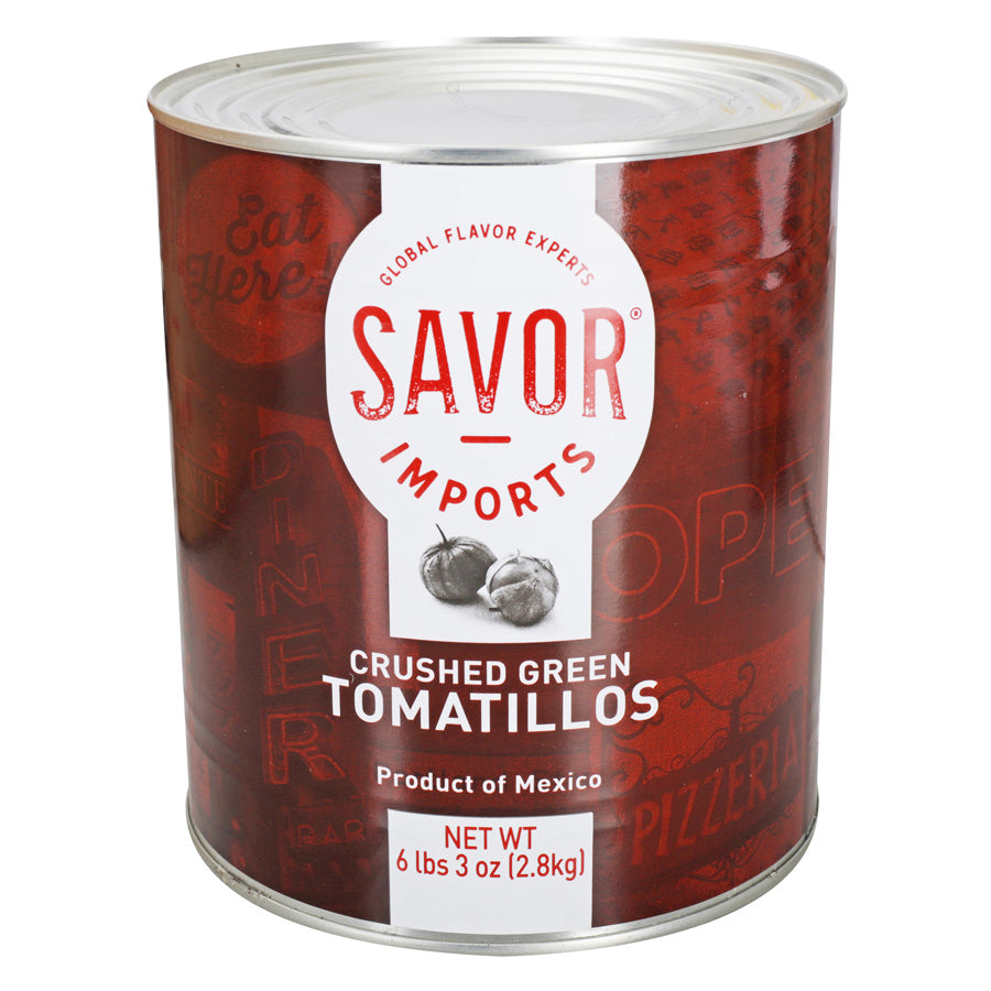 Savor Imports Crushed Tomatillos-10 Each-6/Case