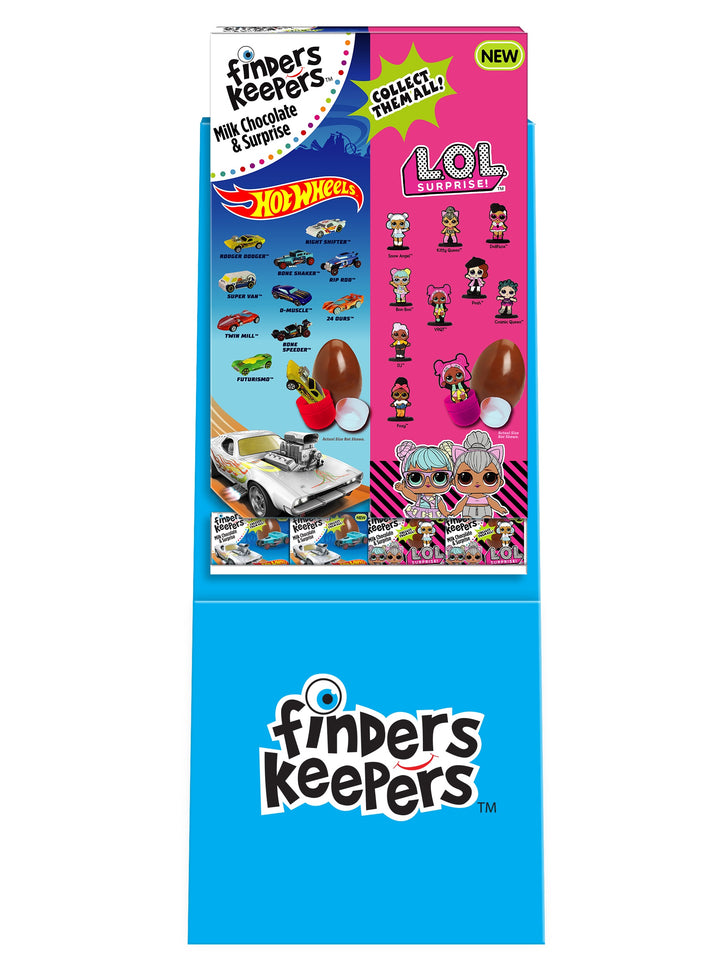 Finders Keepers Hot Wheels & Lol. Shipper-48 Count-1/Case