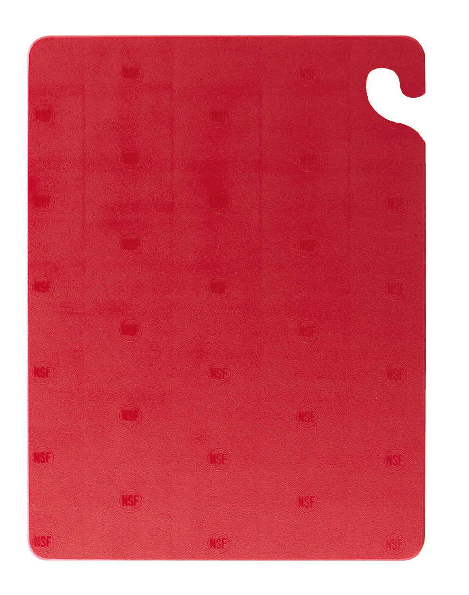 San Jamar 18 Inch X 24 Inch X .5 Inch Cut-N-Carry Red Board-1 Each