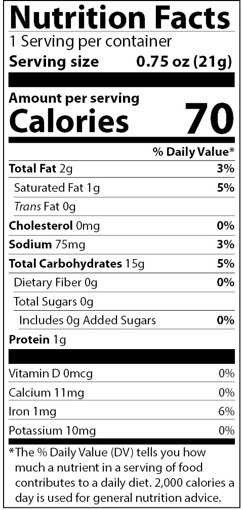 Darlington Sugar Free Individually Wrapped Trans Fat Free Chocolate Chip Cookie-1 Count-106/Case