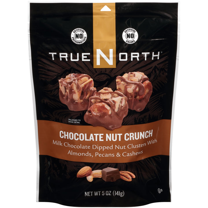 True North Chocolate Nut Crunch Pouch-5 oz.-6/Case