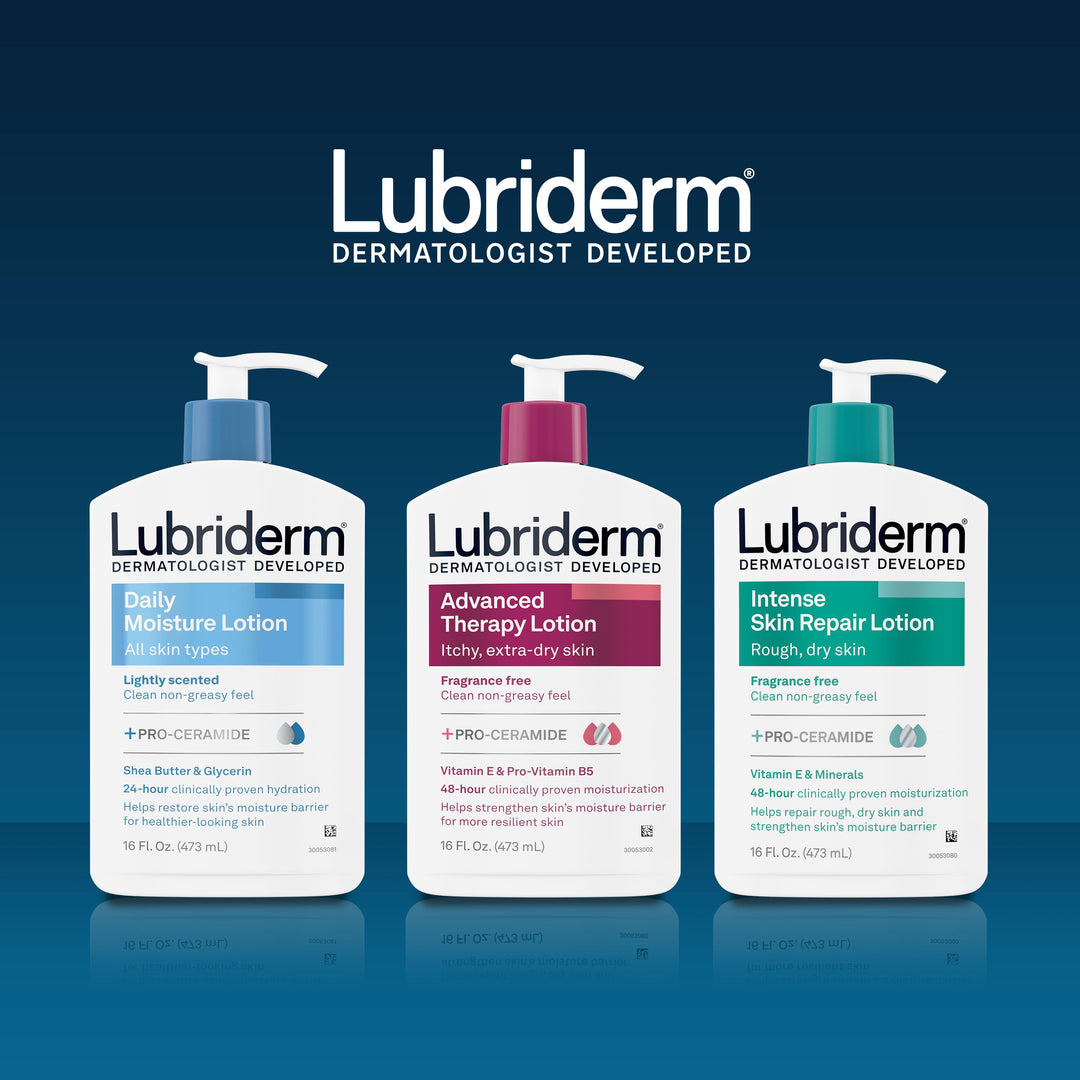 Lubriderm Intense Skin Repair-16 fl oz.s-3/Box-4/Case
