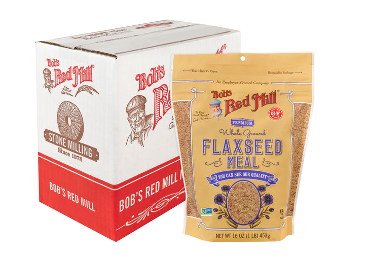 Bob's Red Mill Natural Foods Inc Gluten Free Brown Flaxseed Meal-16 oz.-4/Case