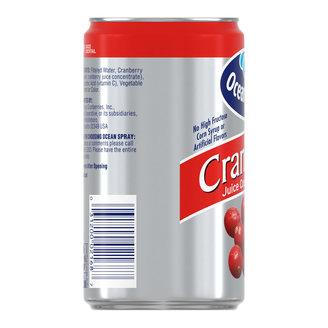 Ocean Spray Cranberry Juice-7.2 fl oz.-24/Case