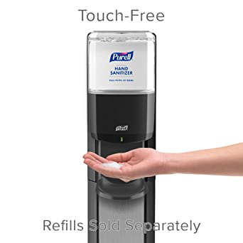 Purell Messenger Graphite Panel Floor Stand With Dispenser-1 Each