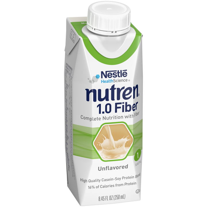 Nutren 1.0 Malnutrition Unflavored Prebio 1 Liquid Formula-8.45 fl oz.-24/Case