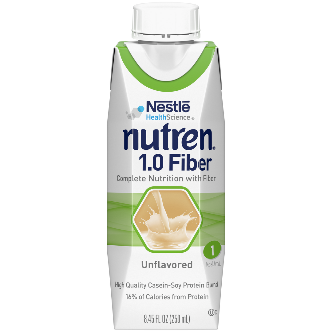 Nutren 1.0 Malnutrition Unflavored Prebio 1 Liquid Formula-8.45 fl oz.-24/Case