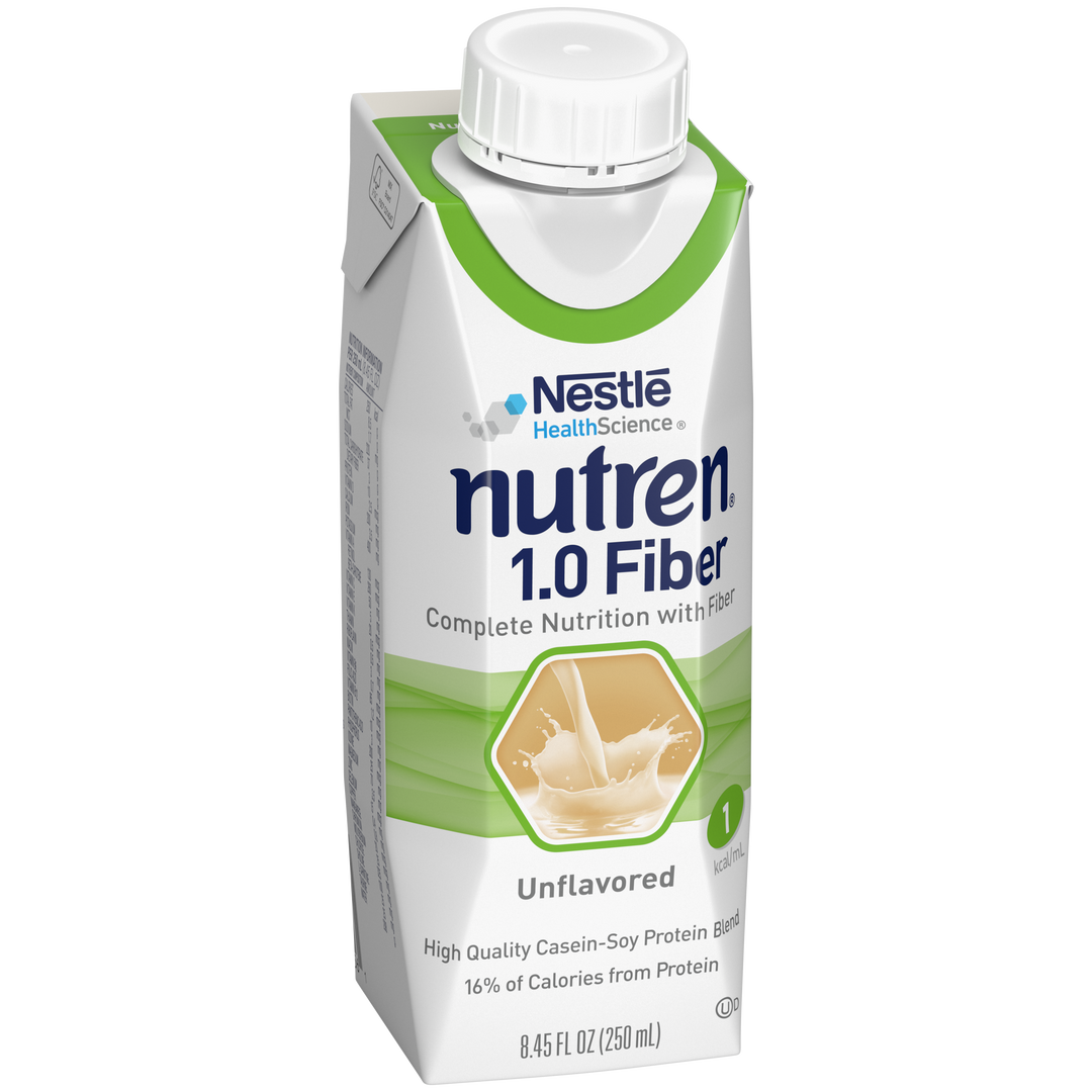 Nutren 1.0 Malnutrition Unflavored Prebio 1 Liquid Formula-8.45 fl oz.-24/Case