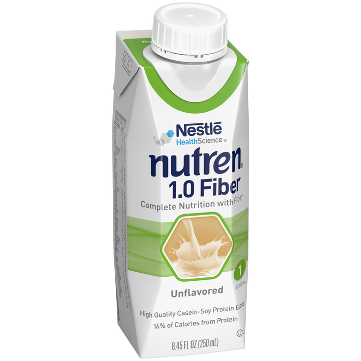 Nutren 1.0 Malnutrition Unflavored Prebio 1 Liquid Formula-8.45 fl oz.-24/Case