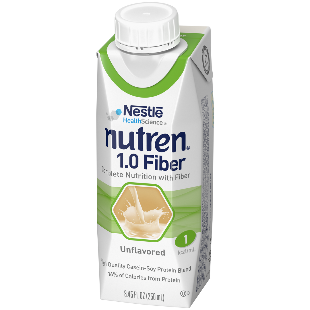 Nutren 1.0 Malnutrition Unflavored Prebio 1 Liquid Formula-8.45 fl oz.-24/Case