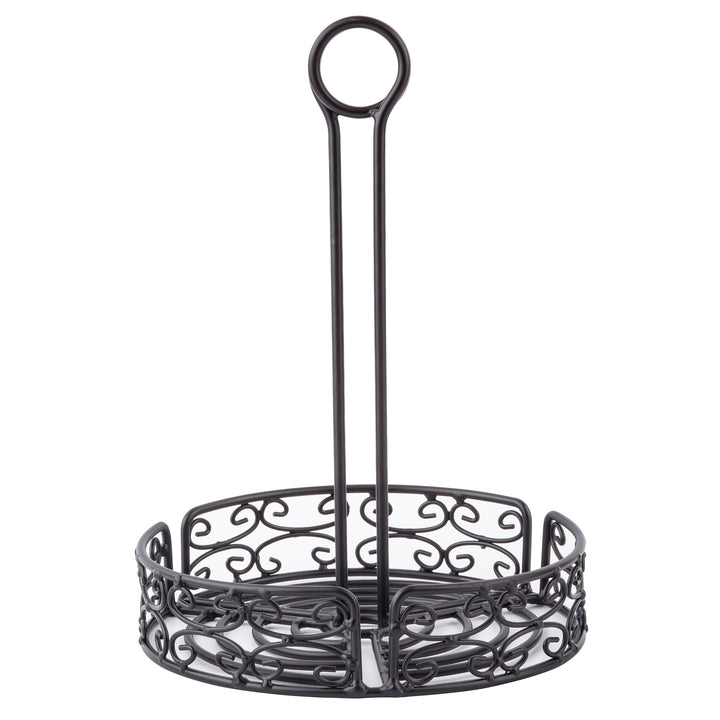 Tablecraft 6.79 Inch Diameter Black Mediterranean Rack-2 Each-1/Case