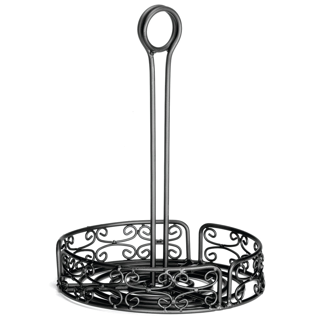 Tablecraft 6.79 Inch Diameter Black Mediterranean Rack-2 Each-1/Case