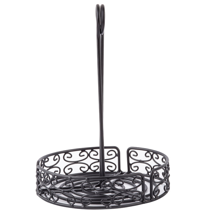 Tablecraft 6.79 Inch Diameter Black Mediterranean Rack-2 Each-1/Case