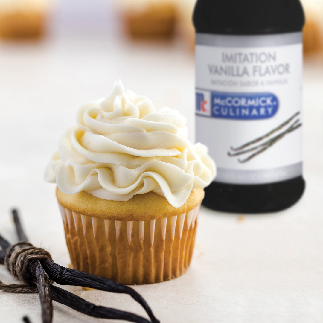Mccormick Vanilla Flavor Imitation-1 Pint-6/Case