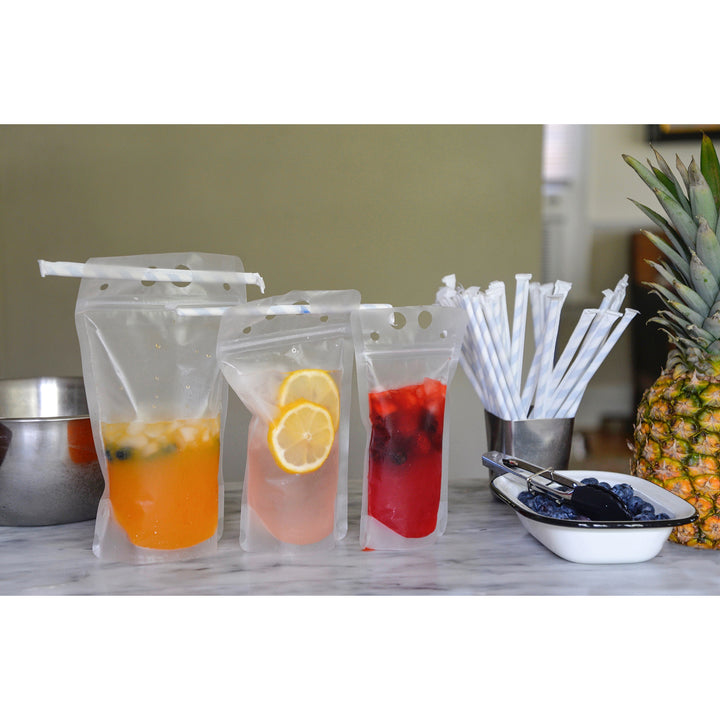 Tablecraft 10 Oz Beverage Pouch-100 Count-1/Case