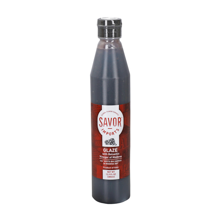 Savor Imports Balsamic Vinegar Glaze Bottle-12.9 oz.-6/Case
