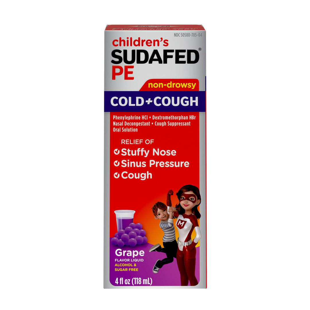 Sudafed Children's Sudafed Pe Cold & Cough 36/4 Fl Oz.