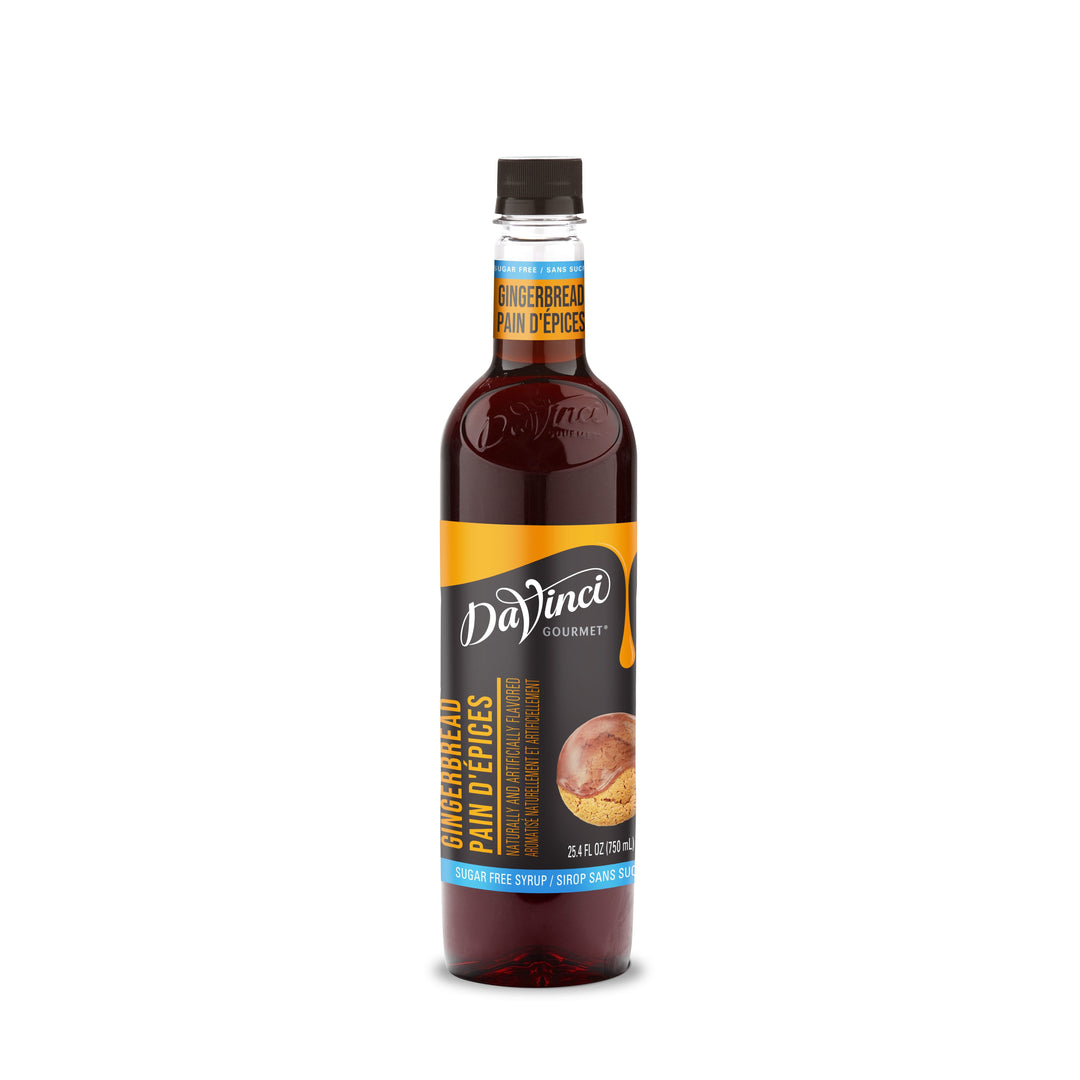 Davinci Gourmet Gourmet Sugar Free Gingerbread Syrup-750 Milliliter-4/Case