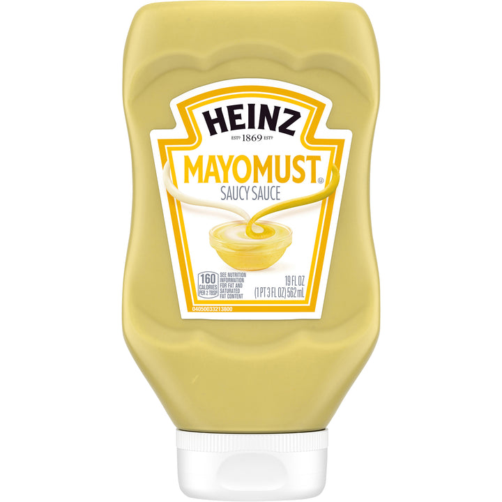 Heinz Mayomust Mustard Mayonnaise Bottle-19 fl oz.-6/Case