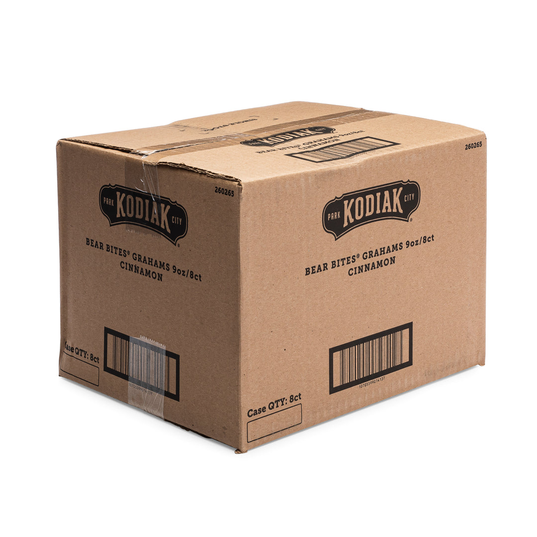 Kodiak Cakes Cinnamon Graham Crackers Bag In Box-9 oz.-8/Case