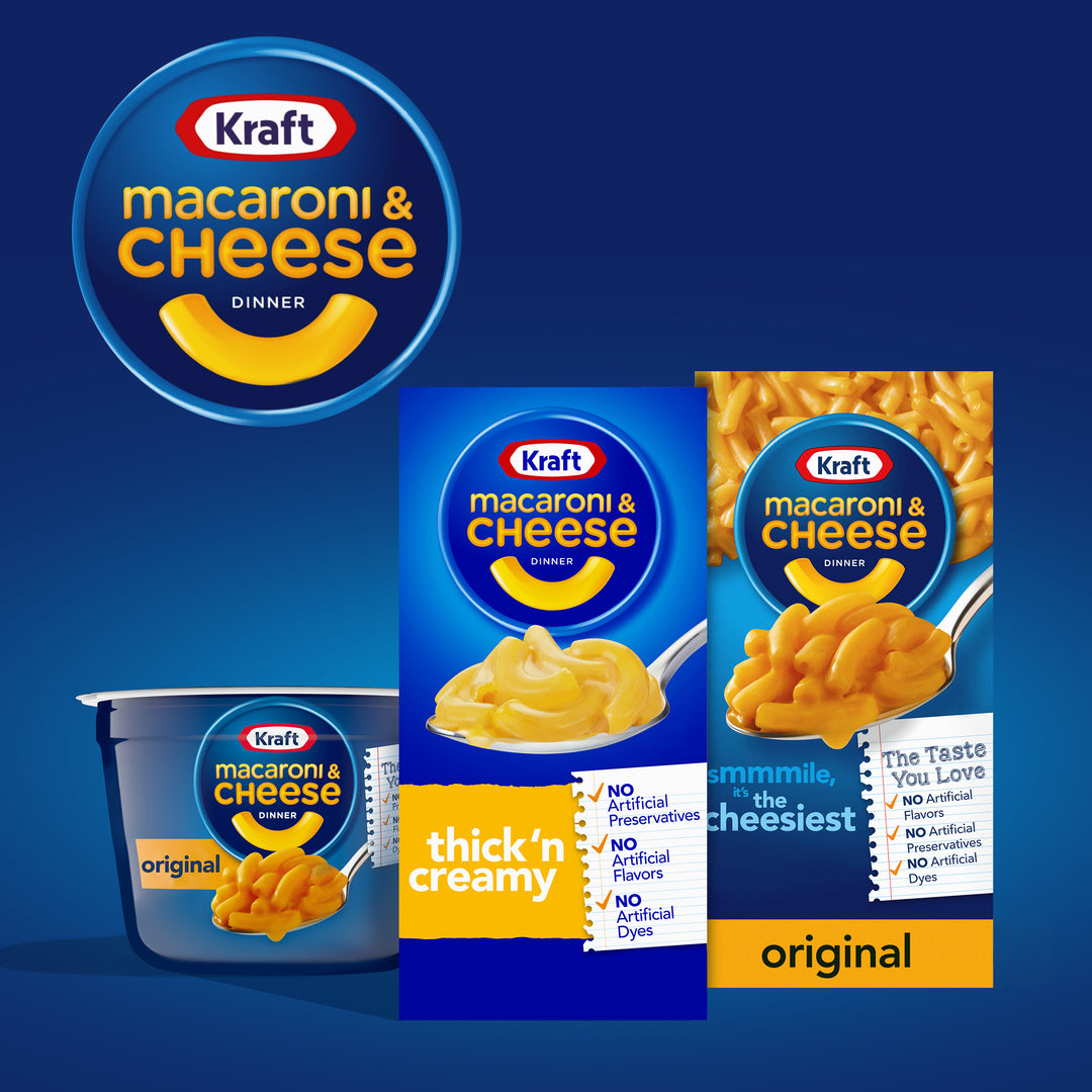 Kraft Entree Macaroni & Cheese Premium Thick & Creamy-7.25 oz.-24/Case