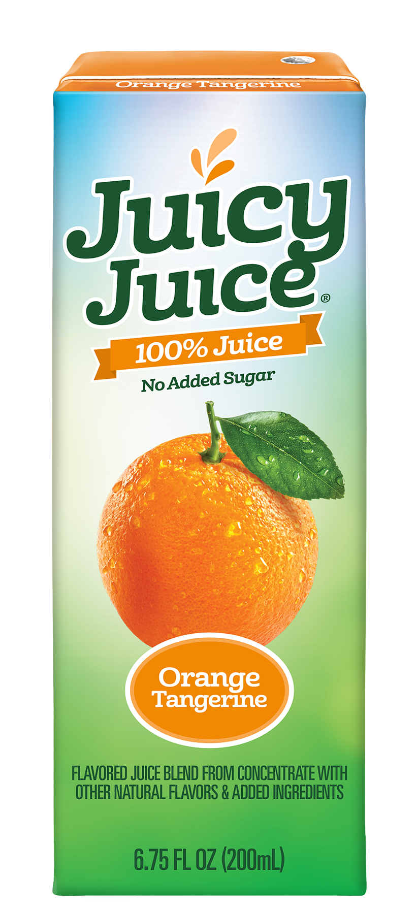 Juicy Juice Slim Foodservice Orange Tangerine 32/6.75 Fl Oz.