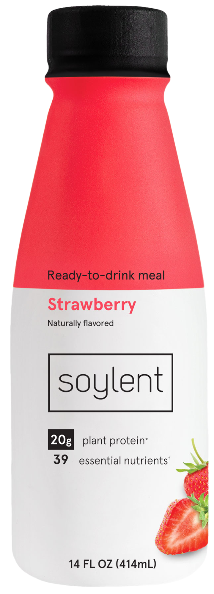 Soylent Drink Strawberry Case Of 12-14 fl oz.-12/Case
