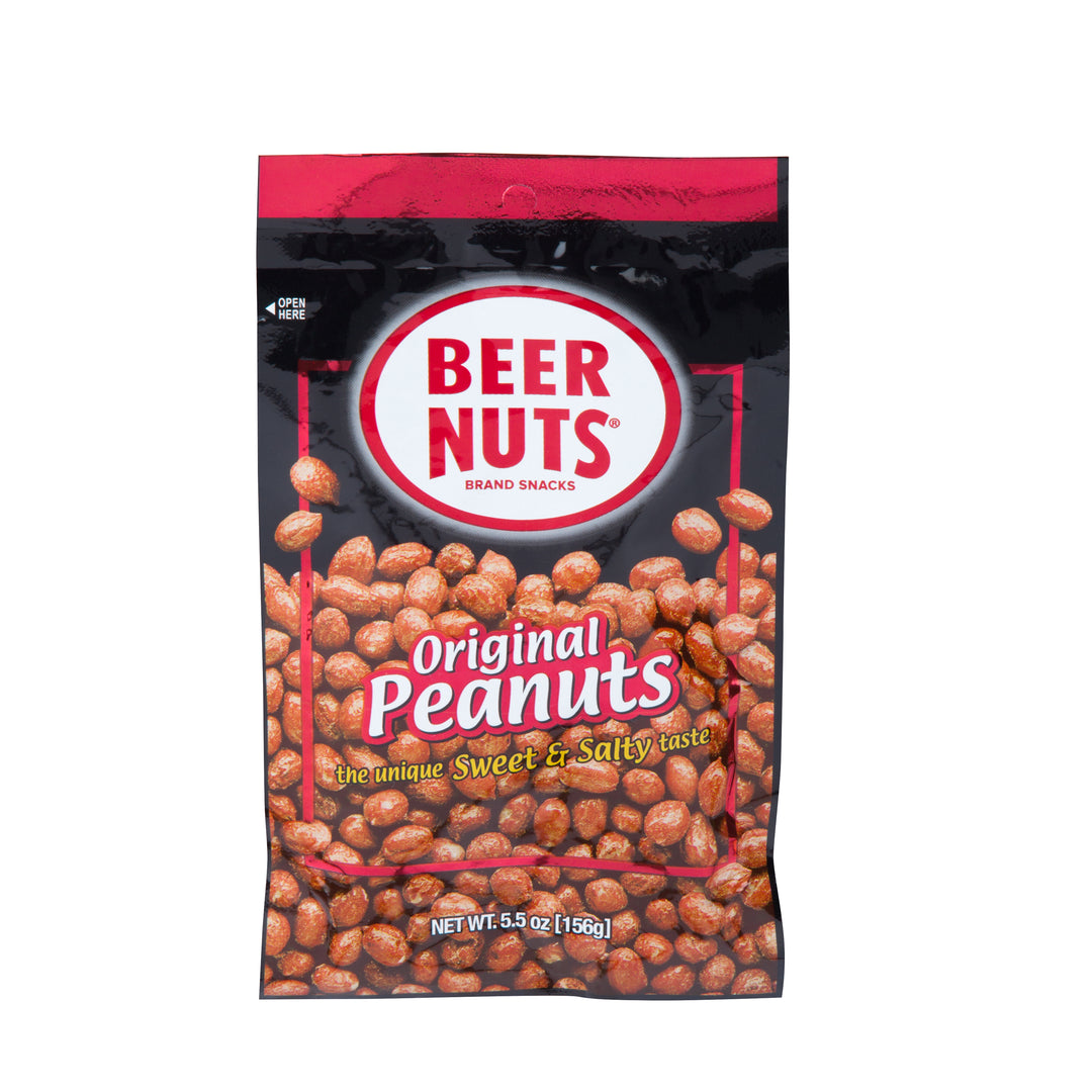Beer Nuts Value Pack Original Sweet And Salty Peanut-5.5 oz.-8/Box-6/Case