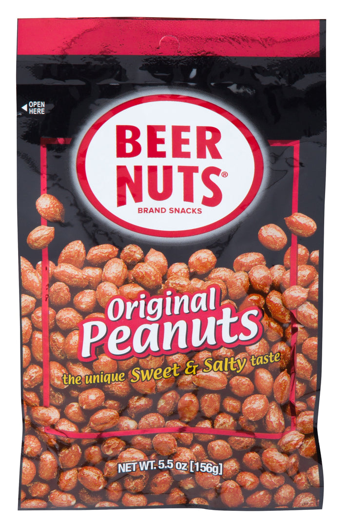 Beer Nuts Value Pack Original Sweet And Salty Peanut-5.5 oz.-8/Box-6/Case