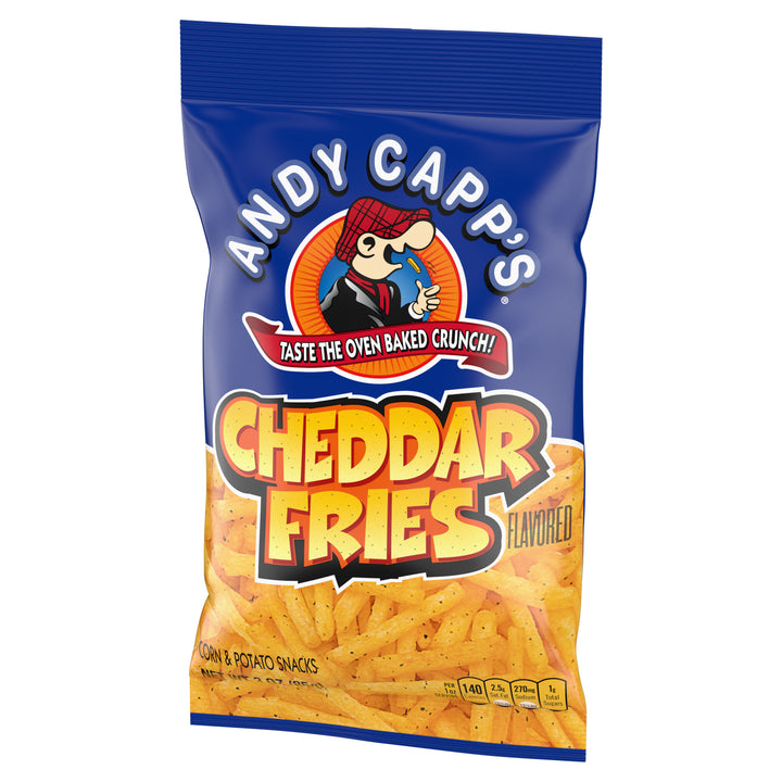 Andy Capp Andy Capp Cheddar Fries Unpriced-3 oz.-35/Case
