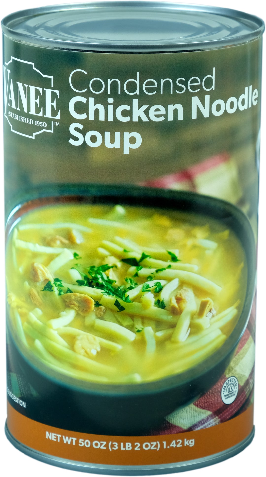 Vanee Chicken Noodle Soup-50 oz.-12/Case