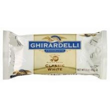Ghirardelli Classic White Premium Baking Chip Bulk-25 lb.-1/Case