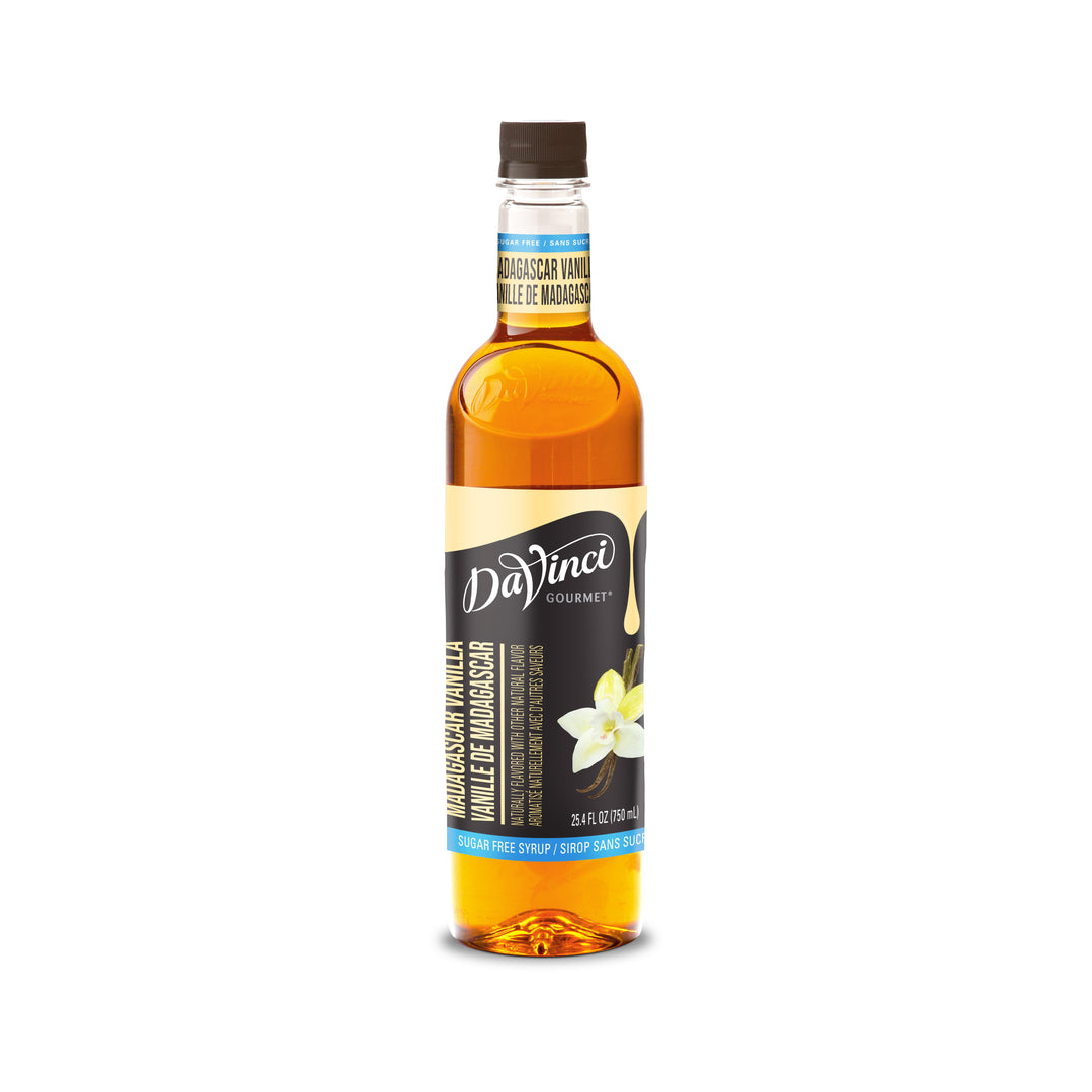 Davinci Gourmet Gourmet Sugar Free Madagascar Vanilla Syrup 4/750 Ml.