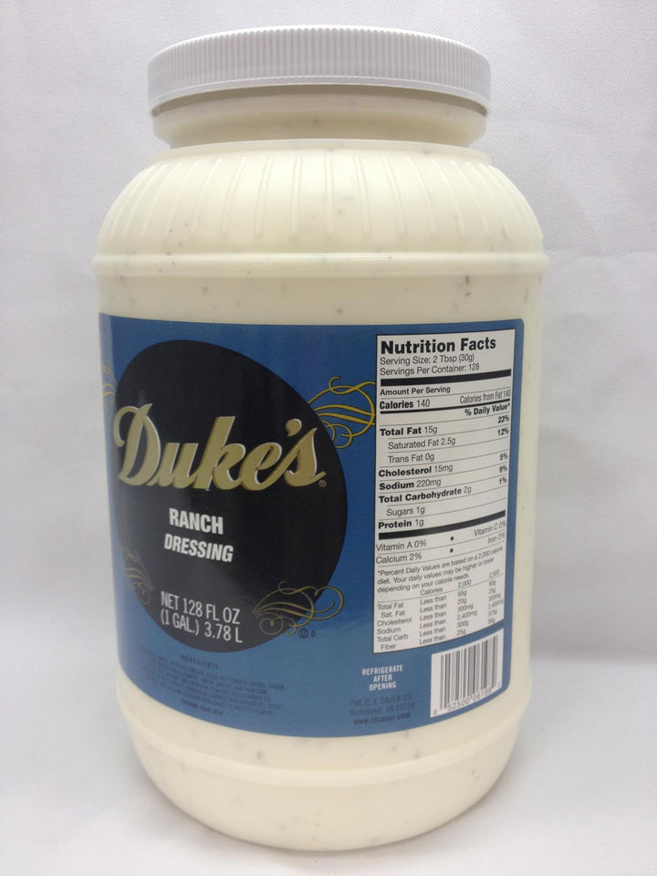 Duke's Ranch Dressing Bulk-1 Gallon-4/Case