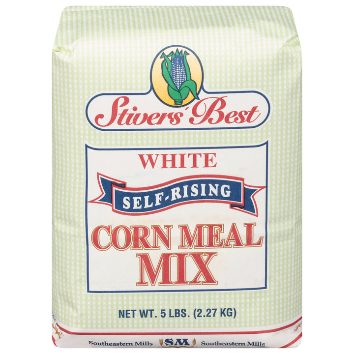 Stiver's Best Self Rising White Mix Corn Meal-5 lb.-8/Case