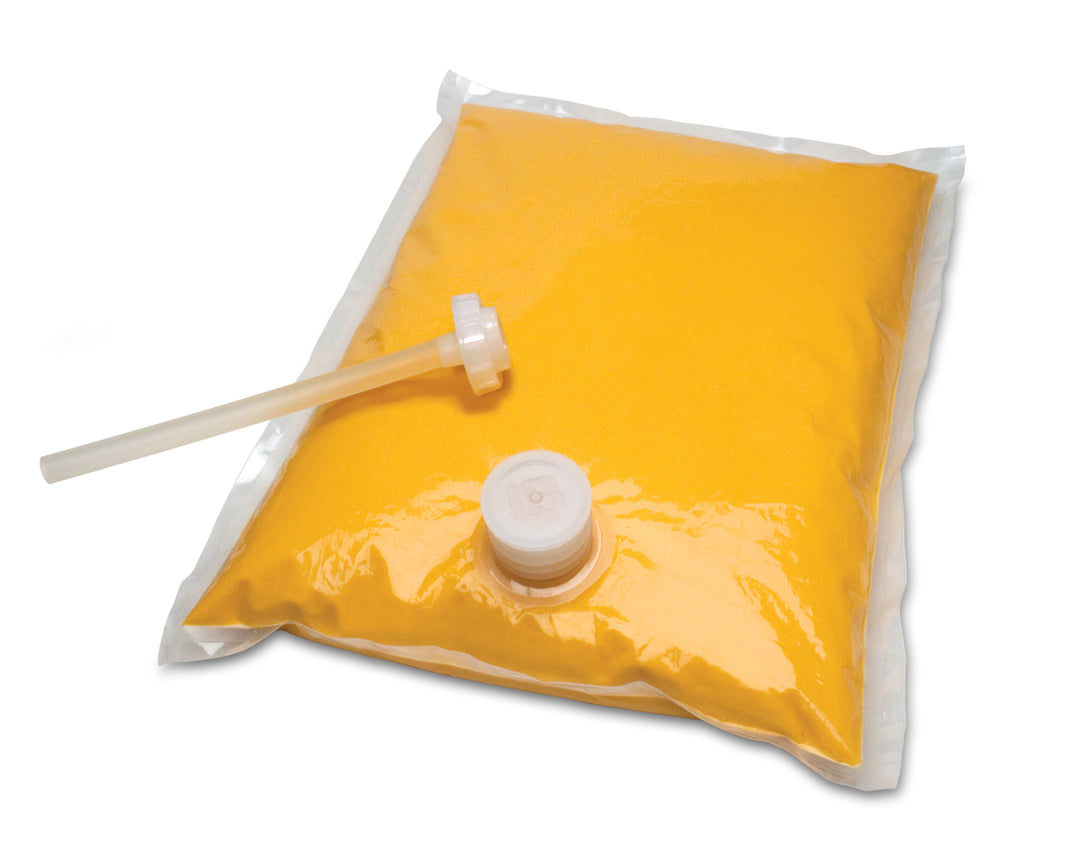 Saucemaker Golden Cheddar Cheese Sauce Pouch-140 oz.-4/Case