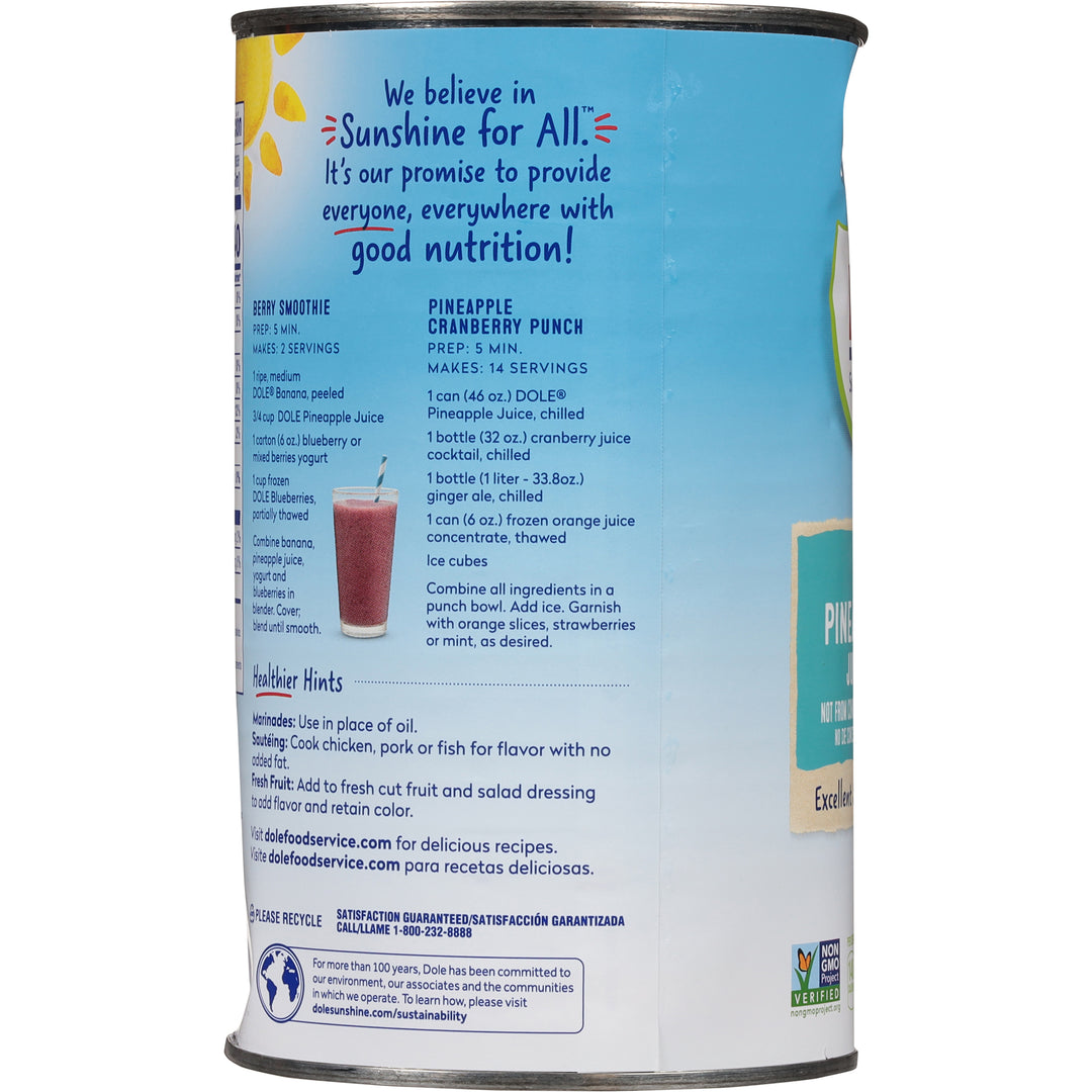 Nutrition Facts Del Monte Pineapple Ace Del Monte 240 Ml Pineapple