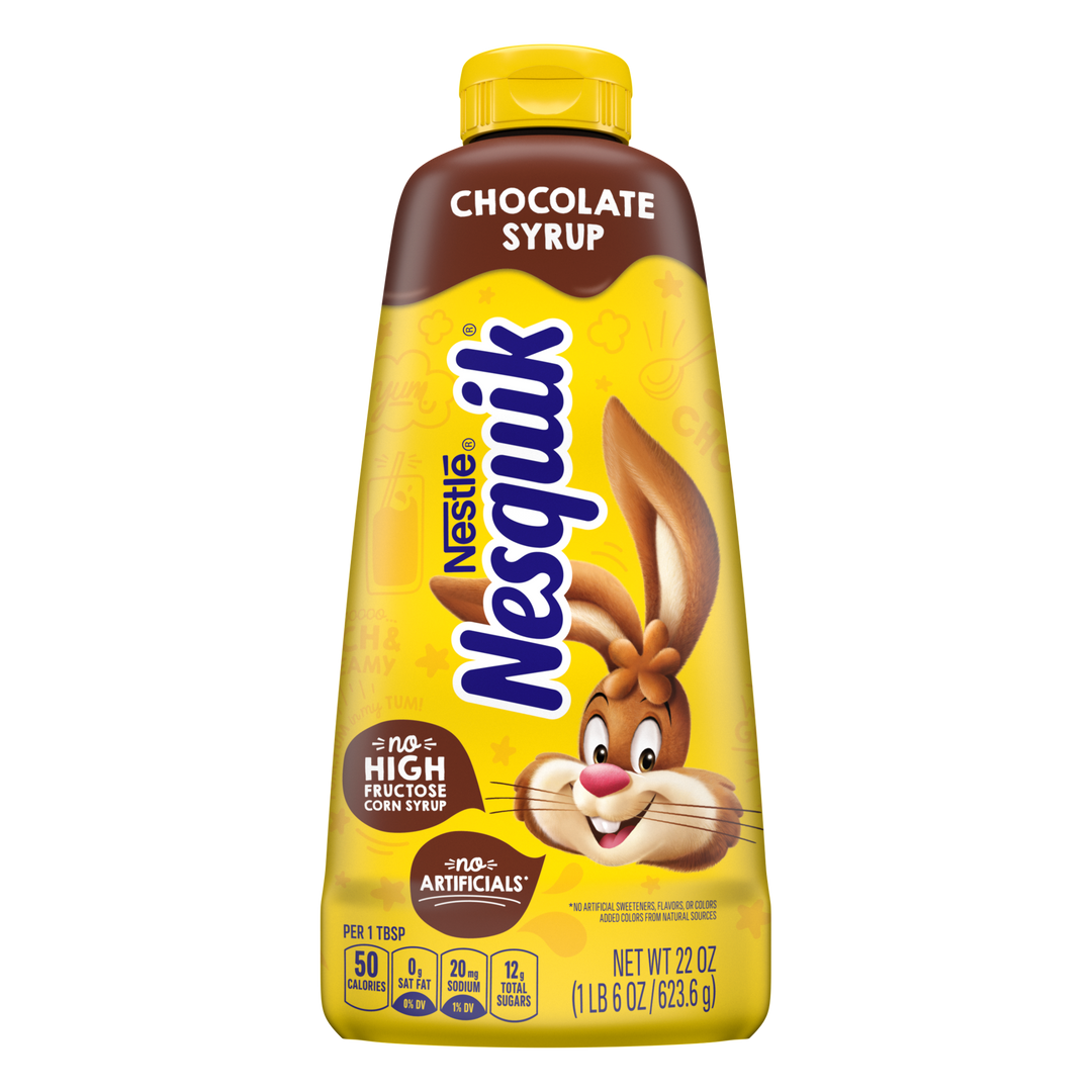 Nesquik Chocolate Syrup-22 oz.-6/Case