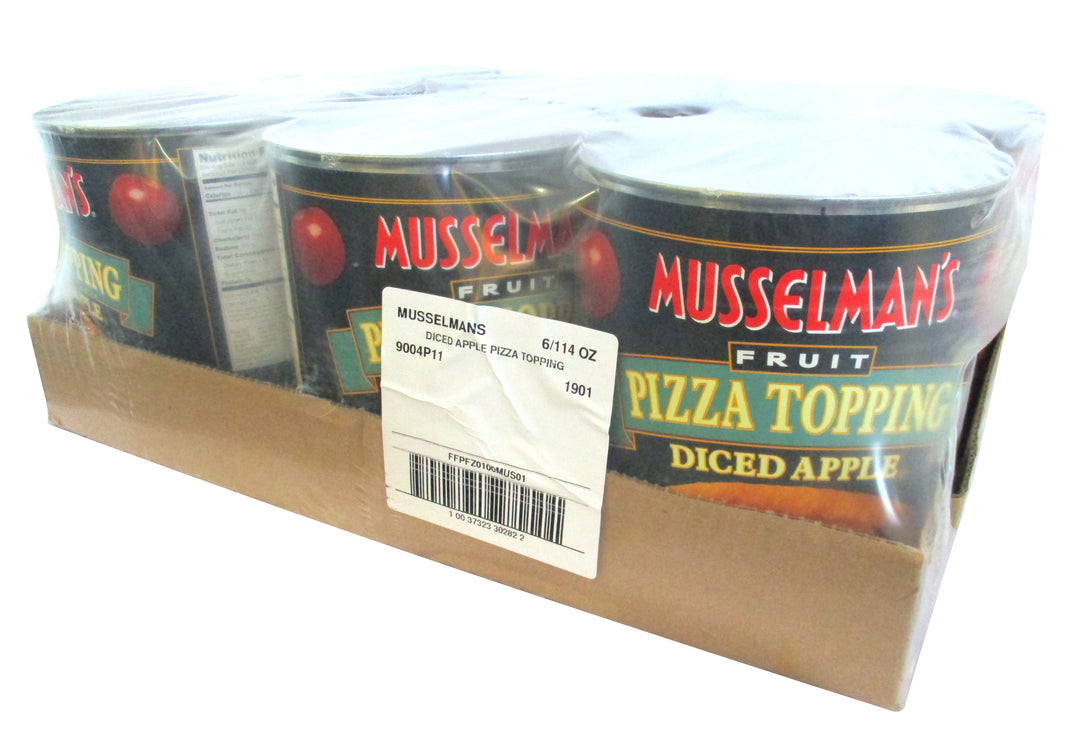 Musselman's Fruit Pizza Topping Diced Apple-114 oz.-6/Case