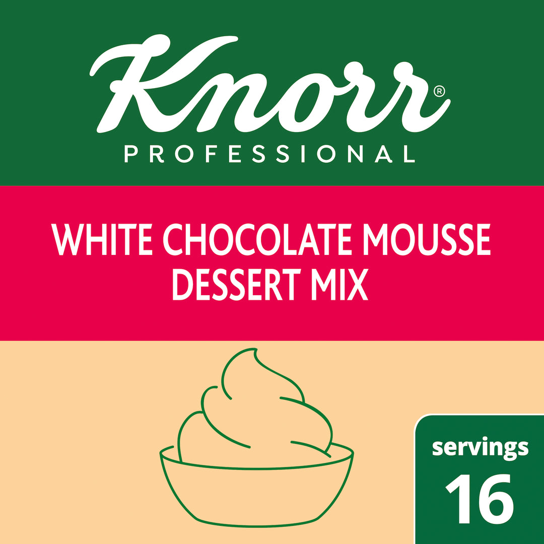 Knorr White Chocolate Mousse Mix-7.312 fl oz.-10/Case
