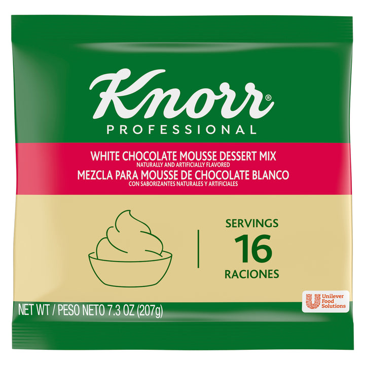 Knorr White Chocolate Mousse Mix-7.312 fl oz.-10/Case