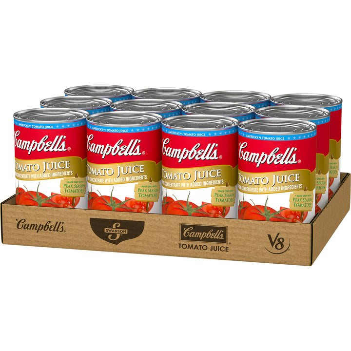 Campbell's Retail Tomato Juice-46 fl oz.s-12/Case