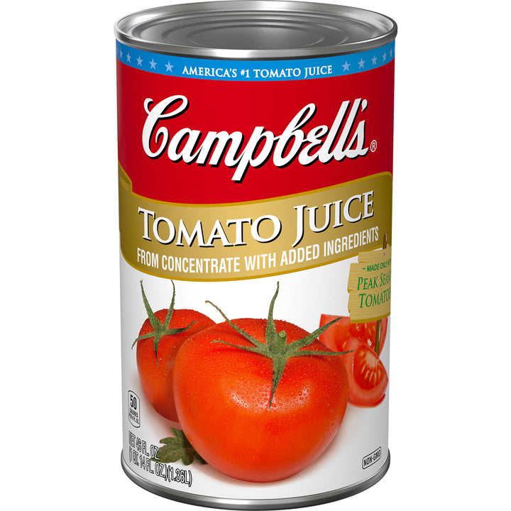 Campbell's Retail Tomato Juice-46 fl oz.s-12/Case